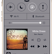 iOS 8-conceptvideo toont verbeterd bedieningspaneel