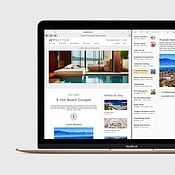 Twee apps naast elkaar gebruiken op de Mac in Split View