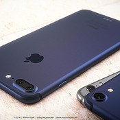Concept: zo zou een donkerblauwe iPhone 7 eruit kunnen zien