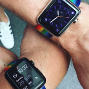Apple steunt #Pride met exclusieve regenboog Apple Watch-bandjes