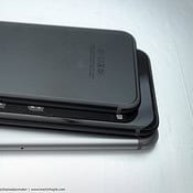 Dit concept laat zien hoe een donkere iPhone 7 eruit kan zien