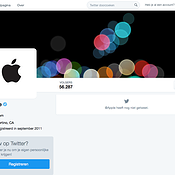 Apple start officieel Twitter-account