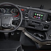 Scania gaat CarPlay inbouwen in vrachtwagens en bussen