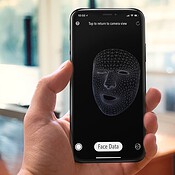 Deze app laat zien hoe de TrueDepth-camera je gezicht ziet