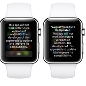 Ondersteuning oudere Apple Watch-apps stopt met watchOS 5