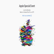 Dat is tof! Apple's uitnodiging voor 30 oktober is voor iedereen uniek