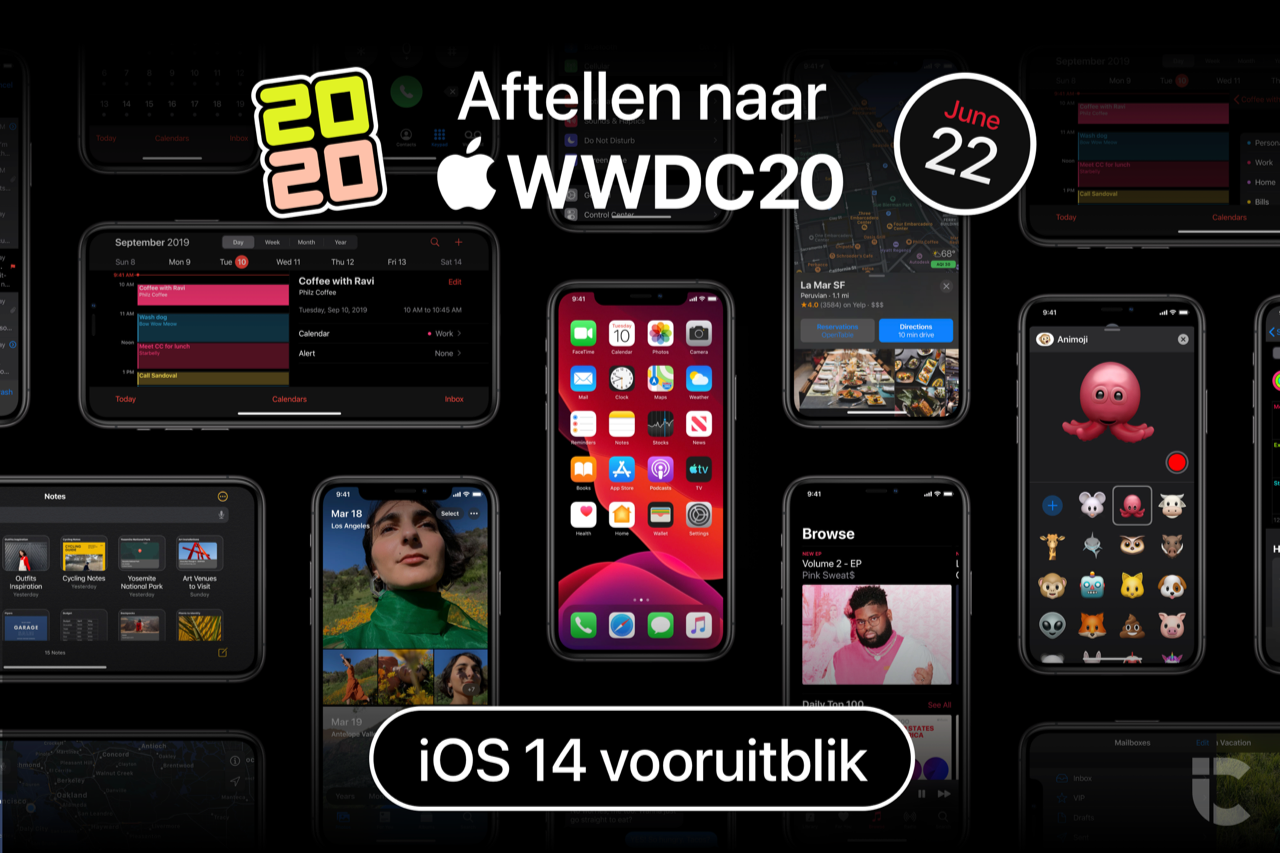 Aftellen naar WWDC: Vooruitblik op iOS 14