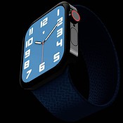 Concept: een Apple Watch met vlakke zijkanten