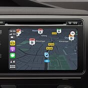 Met nieuwe CarPlay-versie van ANWB Onderweg zie je waar tanken het goedkoopst is