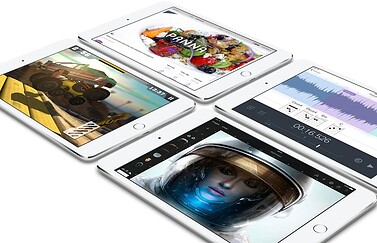 iPad mini 4 met apps