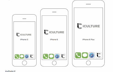 iPhone 6 papieren template