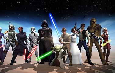 Star Wars: Galaxy of Heroes voor iOS.