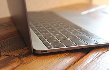 MacBook 12 inch met toetsenbord