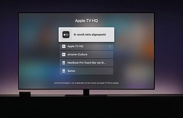 Apple TV speakers kiezen.
