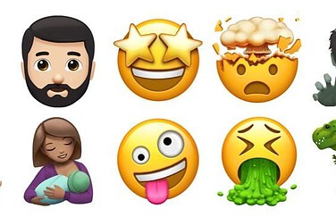 Emoji van 2017 door Apple.