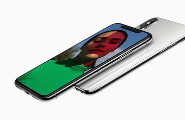 iPhone X schuin