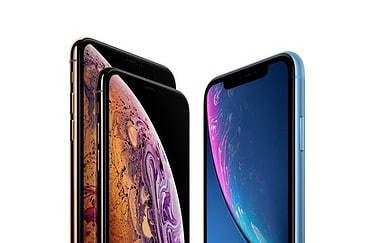 iPhone XS, iPhone XS Max en iPhone XR.