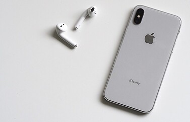 AirPods met iPhone