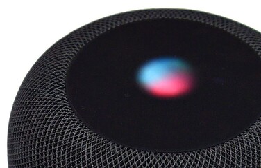 Bovenkant van de HomePod.