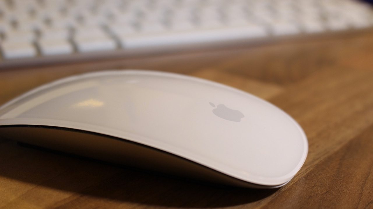 Magic Mouse op de Mac.
