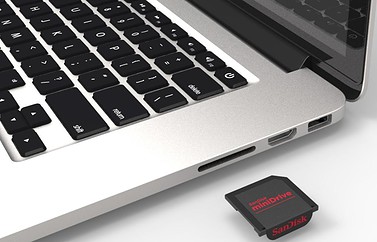 MacBook opslag uitbreiden met SD-kaart
