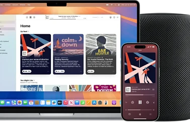 Apple Podcasts-apparaten