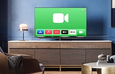 FaceTime op Apple TV gebruiken