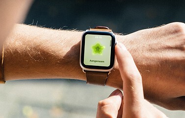 Gemoedstoestand in Mindfulness op Apple Watch vastleggen