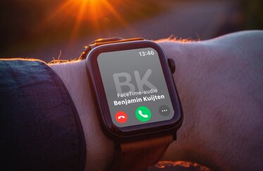 Inkomende oproep voor bellen op Apple Watch