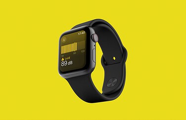 Geluid-app in watchOS 10 op Apple Watch