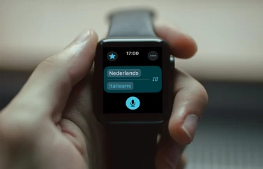 Apple Vertaal-app op de Apple Watch
