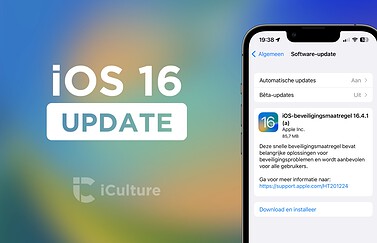 Apple beveiligingsmaatregel iOS 16.4.1 (a)