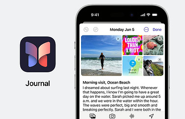 Apple Journal-app
