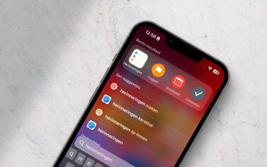 Spotlight in iOS 17