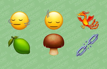 Selectie van nieuwe emoji voor Emoji 15.1