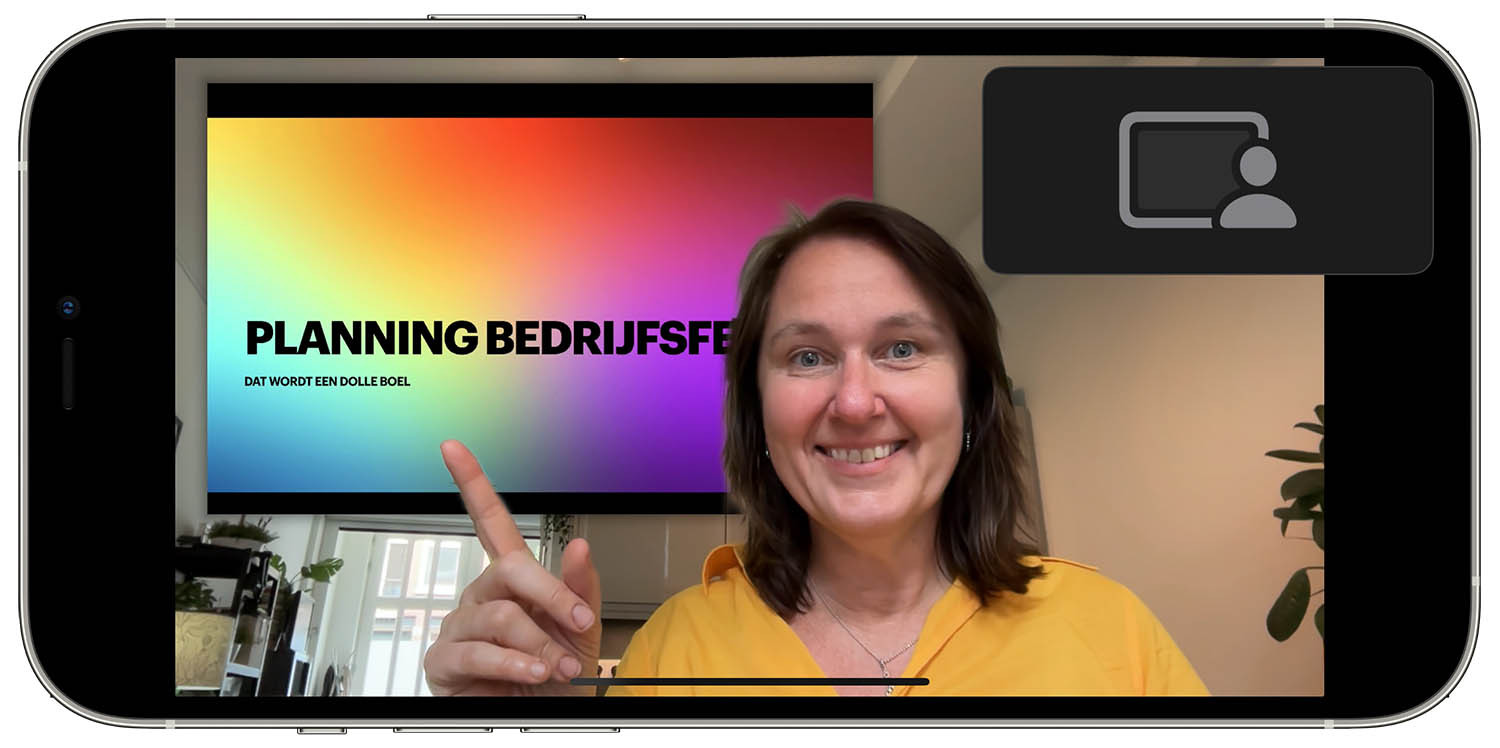 Presentator Overlay in macOS Sonoma