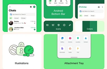 WhatsApp design update