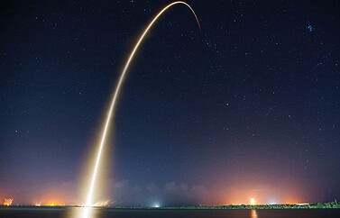 SpaceX satelliet lancering