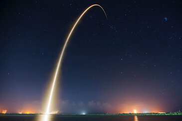 SpaceX satelliet lancering