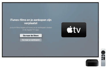 iTunes Movies app verdwijnt van Apple TV, over naar TV-app