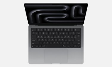 MacBook Pro M3 in spacegrijs