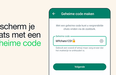 WhatsApp geheime code
