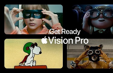 Vision Pro reclame