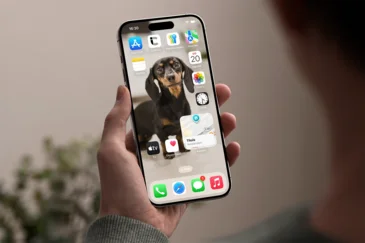 Lege ruimtes iOS 18 beginscherm