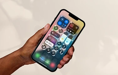 Bedieningspaneel iOS 18