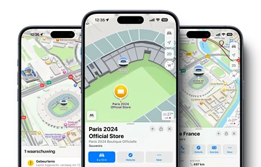 Apple Kaarten Olympische Spelen