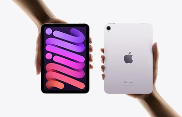 iPad mini 2024 voorkant en achterkant