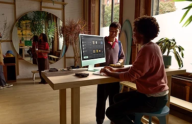 iMac M4 met nanotextuur