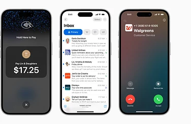 Apple Business Connect voor Mail, Wallet en Telefoon