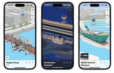 Apple Kaarten: DCE in Amsterdam